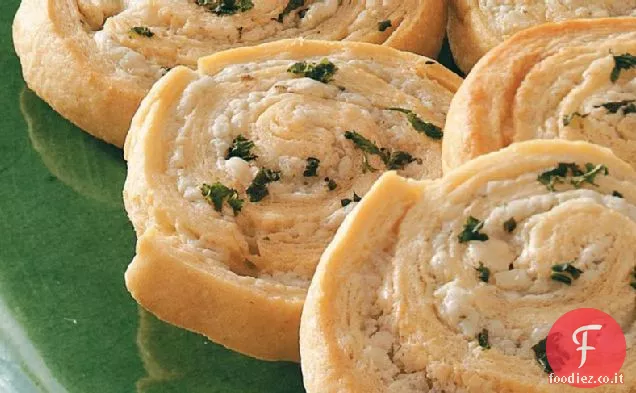 Girandole a mezzaluna a tre formaggi