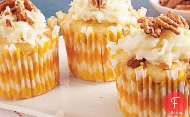 Cupcakes di noci di cocco