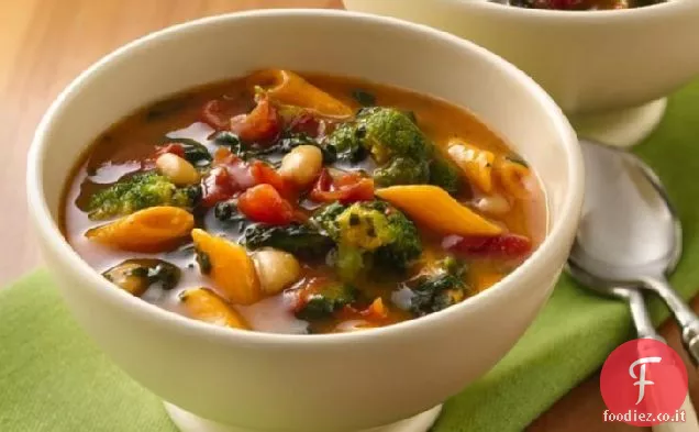 Zuppa di verdure italiana facile