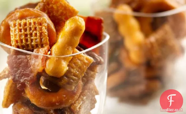 Miscela di bourbon Bacon Chex del Kentucky