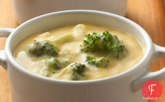 Cuore sano Cookbook Broccoli-Zuppa di formaggio
