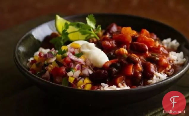 Calcio Culo tre fagioli Chili