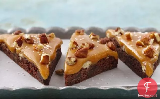 Triangoli tartaruga caramello salato