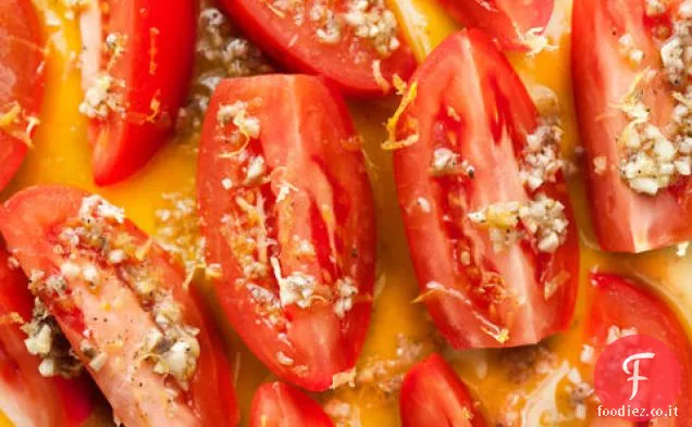 Vinaigrette all'aglio e limone