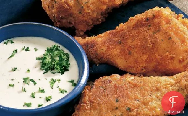 Bacchette Ranch fritte al forno