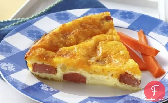 Incredibilmente facile Hot dog e torta di formaggio