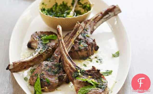 Costolette di Agnello alla Menta Gremolata