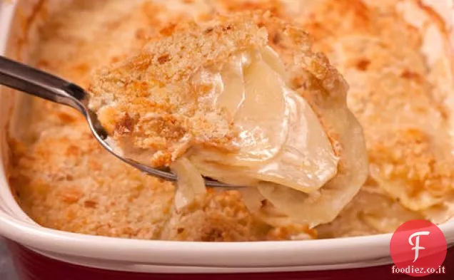 Gratin di pastinaca di patate