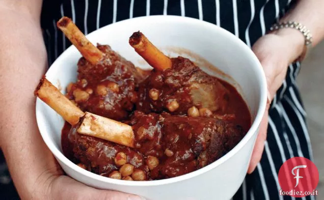 Merguez-Gambi di Agnello speziati con ceci