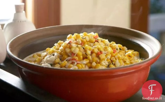 Mais con Chèvre e Peperoni Rossi