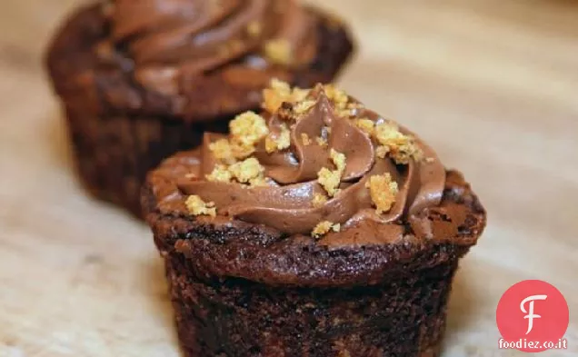 Brownie-Cupcakes Di Biscotto