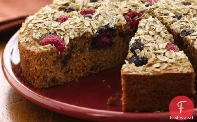 Torta al caffè a tripla bacca (farina integrale bianca)