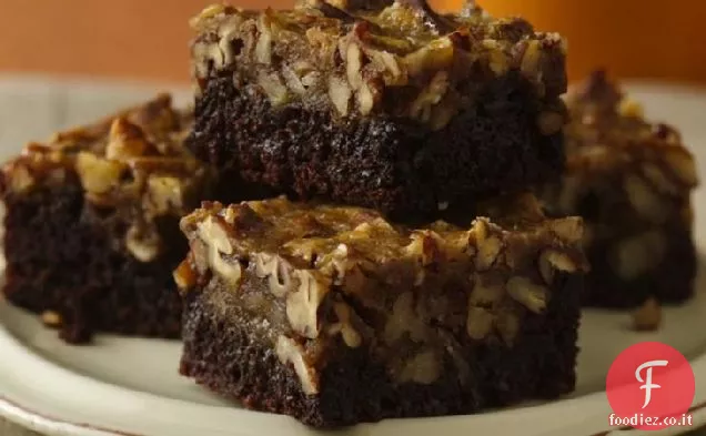 Torta di noci Pecan Suprema Brownies