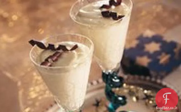 Mousse al cioccolato bianco