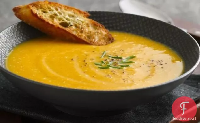 Zuppa di zucca Mela Cannella