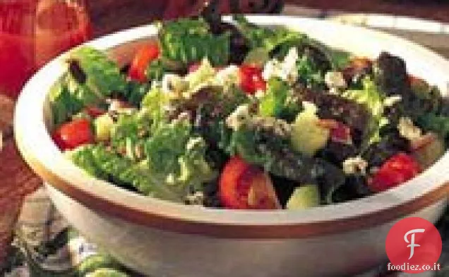 Insalata da giardino con miele Condimento francese