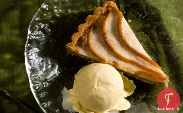 Crostata di Pere e Noci brandite