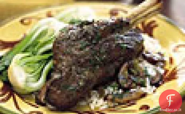 Stinchi di agnello brasati con zenzero e cinque spezie