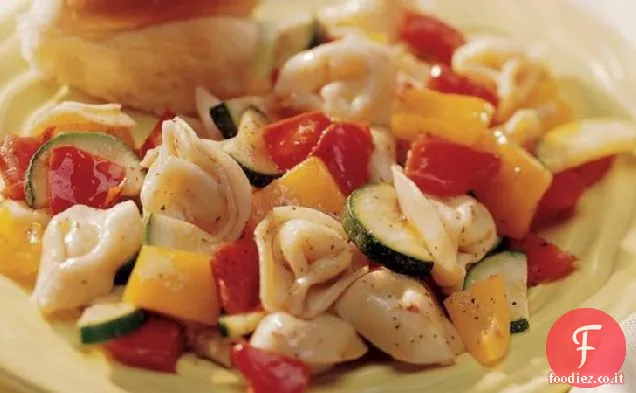 Tortellini con Verdure Fresche
