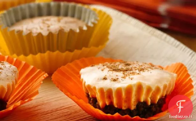 Mini torta di zucca Yogurt Cheesecakes