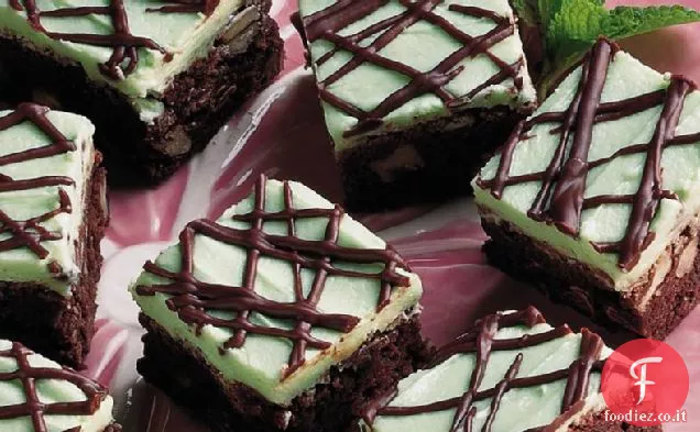 Brownies al cioccolato alla Menta