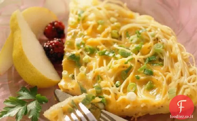 Frittata di pasta di formaggio