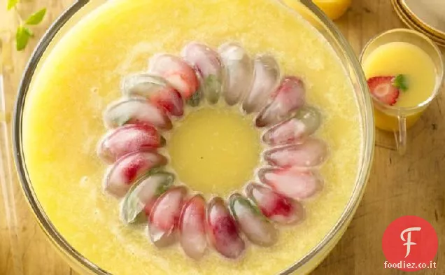 Sparkling Citrus Punch per una folla