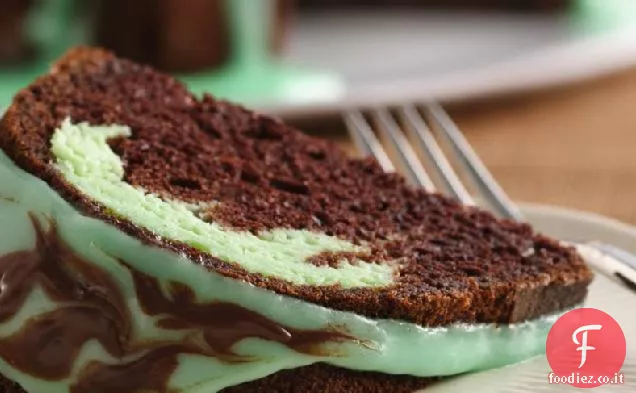 Torta al cioccolato e menta