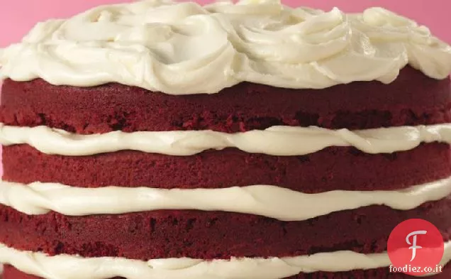 Torte di Velluto Rosso con glassa al Tartufo Bianco