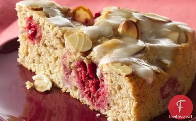 Torta al caffè al lampone e mandorla