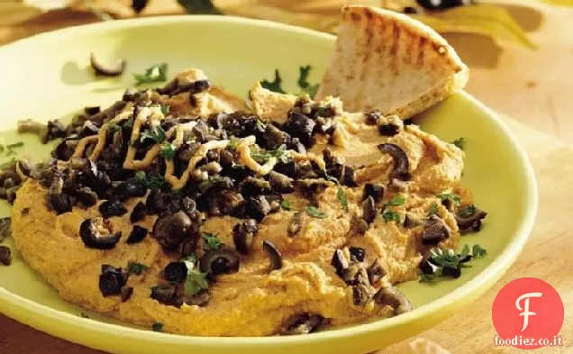 Hummus e Olive Tapenade diffusione