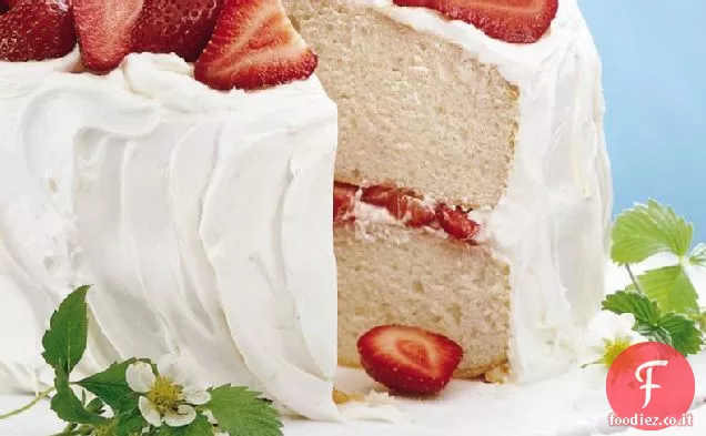 Torta allo yogurt alla fragola