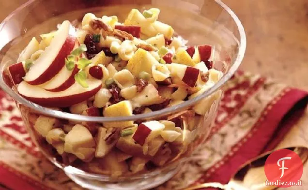 Insalata di pasta di frutta invernale