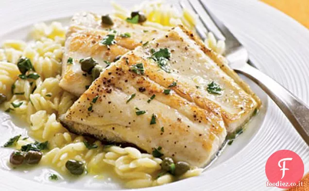 Trota saltata in padella con Capperi