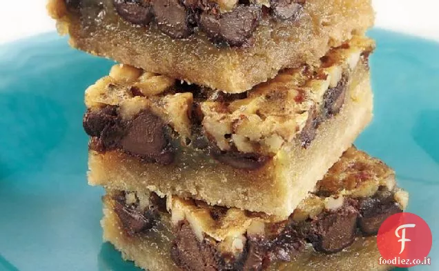 Classico cioccolato Pecan Pie Bar