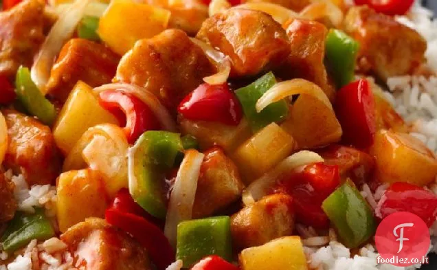 Pollo agrodolce
