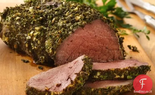 Filetto di manzo con crosta di erbe-Digione