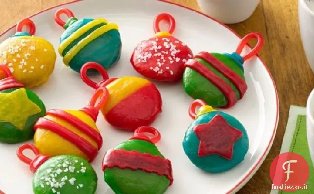 No-Cuocere vacanza Cookie ornamenti