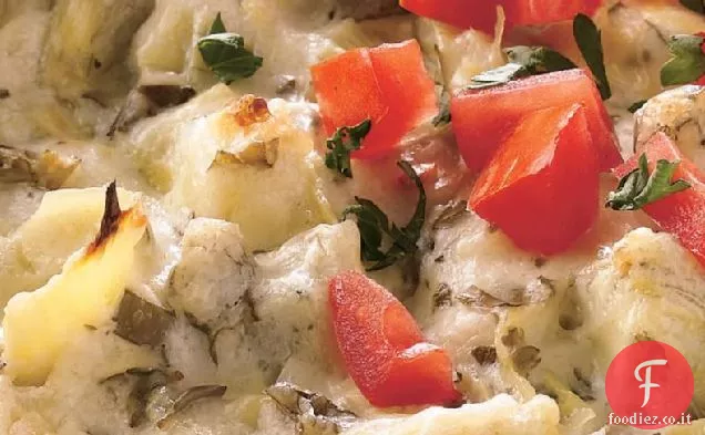 Salsa di carciofi con erbe fresche