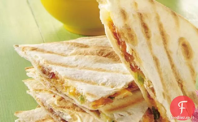Quesadilla alla griglia veloce