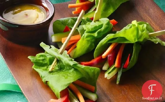 Fagottini di lattuga