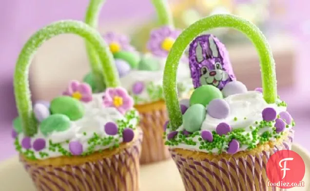 Cestino di Pasqua Cupcakes
