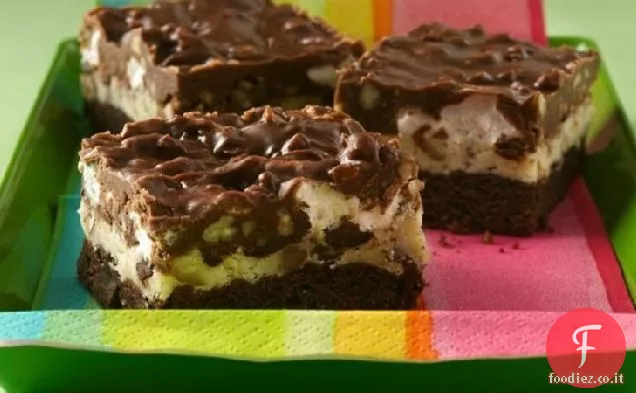 Doppio cioccolato Rocky Road Cookie Bar