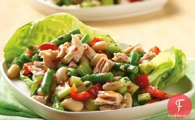 Insalata italiana di fagioli e tonno