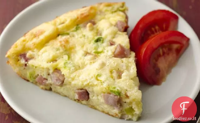 Incredibilmente facile prosciutto e torta svizzera
