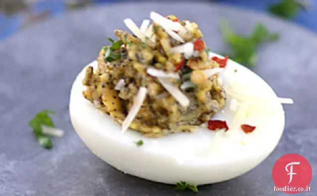 Pesto Uova alla Diavola