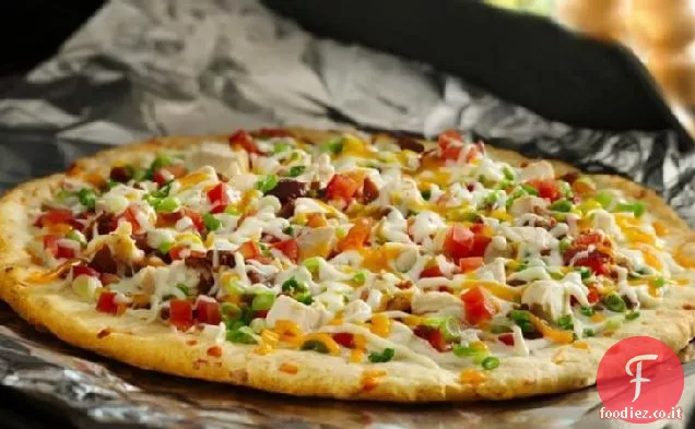 Pollo alla griglia n’ Bacon Ranch Pizza