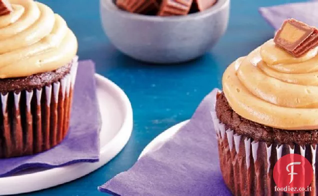 Cioccolato Burro di arachidi Caramelle Cupcakes