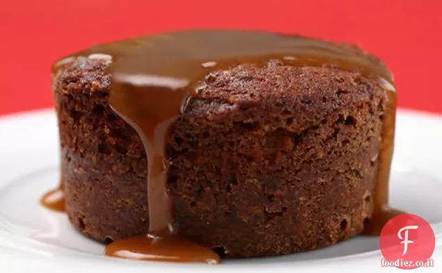 Budino appiccicoso al caramello