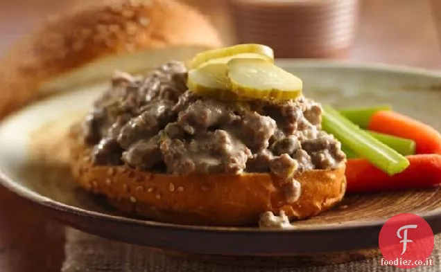 Panini Cheeseburger a cottura lenta